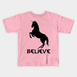 Believe in Unicorns Kids T-Shirt